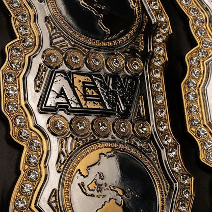 AEW World Championship Heavy Weight Wrestling Title Belt