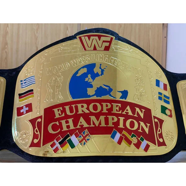 WWF European Championship Title Belt