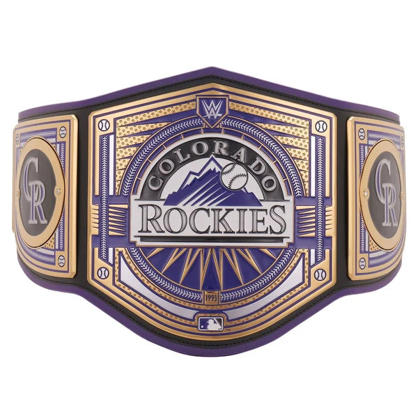 Colorado Rockies WWE Legacy Title Belt