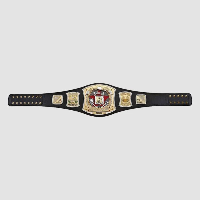 Edge’s Rated R Spinner  Championship Title Belt