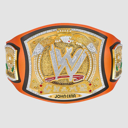 John Cena Spinner Belt Championship Title Belt