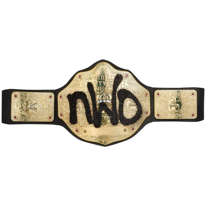 Big Gold New World Order Wrestling Championship  Belt Adult Size