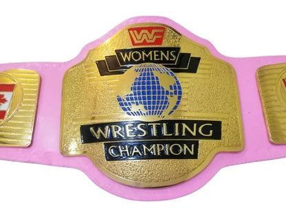 WWF Women Heavyweight Wrestling Championship Title Belt