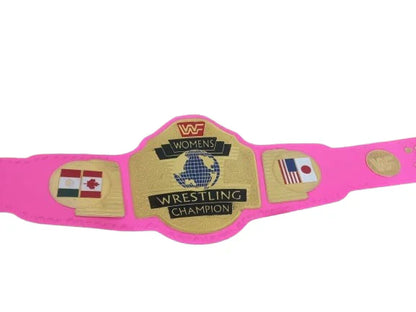 WWF Women Heavyweight Wrestling Championship Title Belt