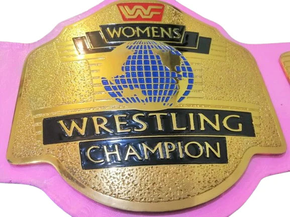 WWF Women Heavyweight Wrestling Championship Title Belt